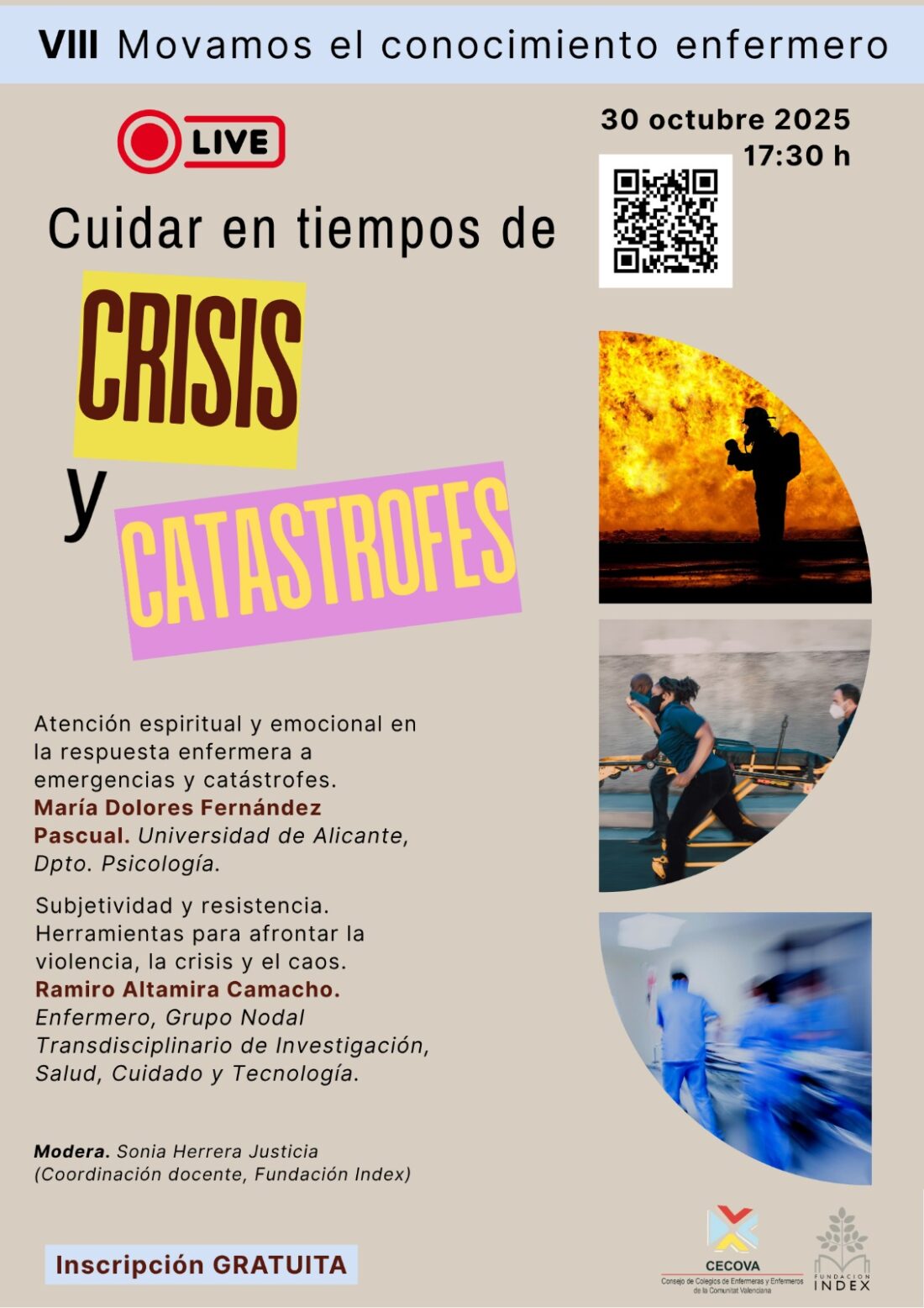 VIII Jornadas "Movamos el conocimiento enfermero" - COLEGIO DE ...